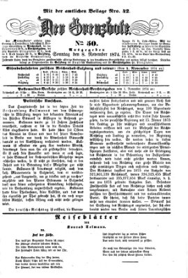 Der Grenzbote Sonntag 8. November 1874