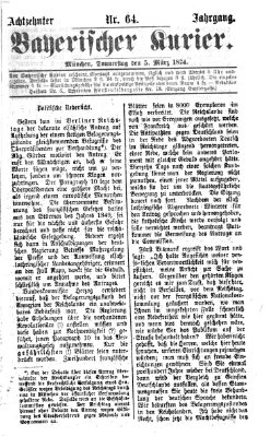 Bayerischer Kurier Donnerstag 5. März 1874