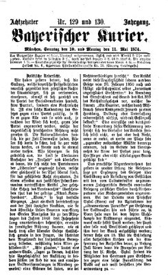 Bayerischer Kurier Sonntag 10. Mai 1874