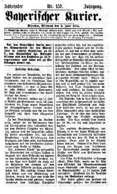 Bayerischer Kurier Mittwoch 3. Juni 1874