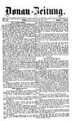 Donau-Zeitung Donnerstag 30. Juli 1874