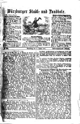 Würzburger Stadt- und Landbote Samstag 17. Januar 1874