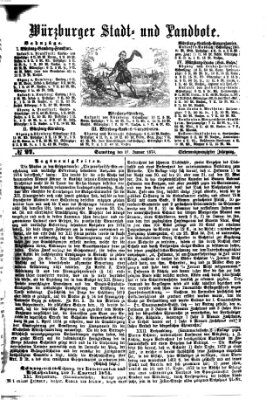 Würzburger Stadt- und Landbote Samstag 31. Januar 1874