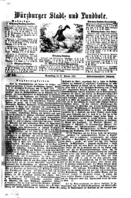 Würzburger Stadt- und Landbote Samstag 21. Februar 1874