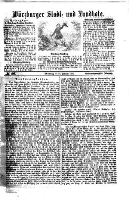 Würzburger Stadt- und Landbote Montag 23. Februar 1874