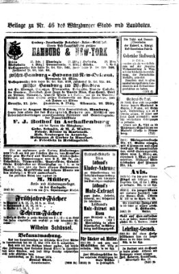 Würzburger Stadt- und Landbote Montag 23. Februar 1874