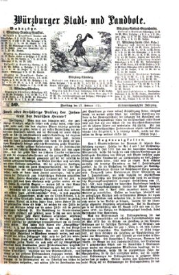 Würzburger Stadt- und Landbote Freitag 27. Februar 1874