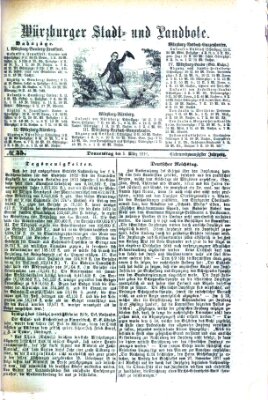 Würzburger Stadt- und Landbote Donnerstag 5. März 1874