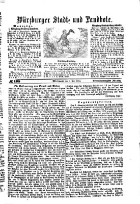 Würzburger Stadt- und Landbote Mittwoch 6. Mai 1874