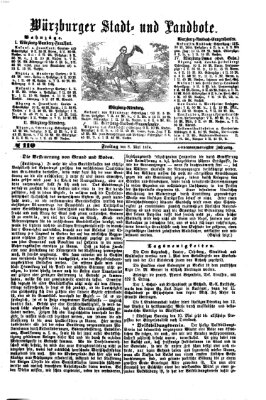 Würzburger Stadt- und Landbote Freitag 8. Mai 1874