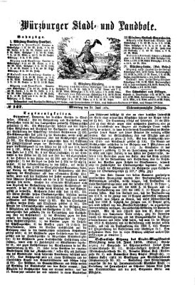 Würzburger Stadt- und Landbote Montag 22. Juni 1874