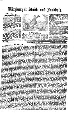 Würzburger Stadt- und Landbote Samstag 27. Juni 1874