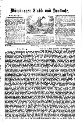 Würzburger Stadt- und Landbote Donnerstag 9. Juli 1874