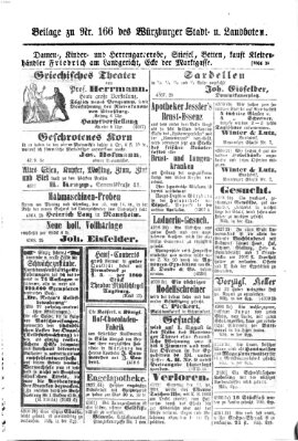 Würzburger Stadt- und Landbote Dienstag 14. Juli 1874