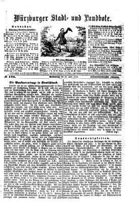 Würzburger Stadt- und Landbote Samstag 25. Juli 1874