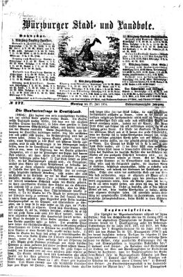 Würzburger Stadt- und Landbote Montag 27. Juli 1874