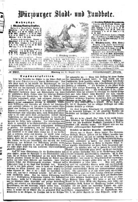 Würzburger Stadt- und Landbote Montag 31. August 1874