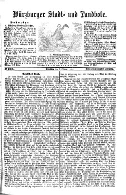 Würzburger Stadt- und Landbote Freitag 2. Oktober 1874