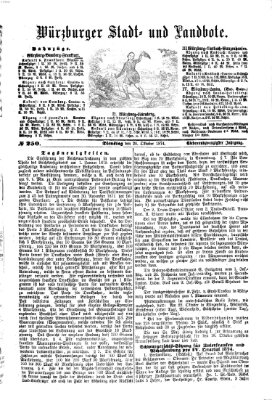 Würzburger Stadt- und Landbote Dienstag 20. Oktober 1874