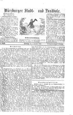 Würzburger Stadt- und Landbote Freitag 4. Dezember 1874