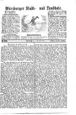 Würzburger Stadt- und Landbote Samstag 5. Dezember 1874