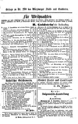 Würzburger Stadt- und Landbote Samstag 5. Dezember 1874