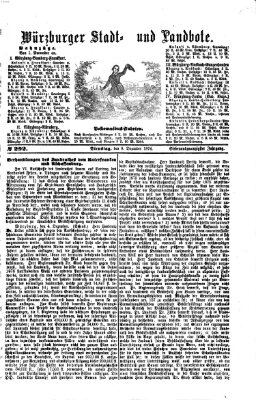 Würzburger Stadt- und Landbote Dienstag 8. Dezember 1874