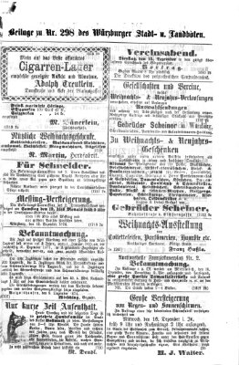 Würzburger Stadt- und Landbote Dienstag 15. Dezember 1874