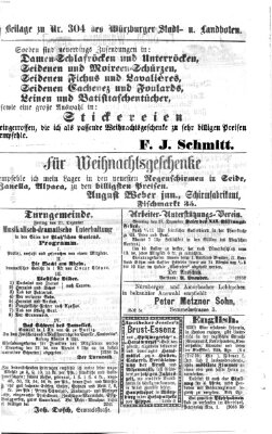 Würzburger Stadt- und Landbote Dienstag 22. Dezember 1874