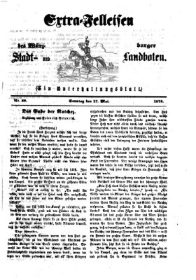 Extra-Felleisen (Würzburger Stadt- und Landbote) Sonntag 17. Mai 1874