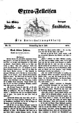 Extra-Felleisen (Würzburger Stadt- und Landbote) Donnerstag 9. Juli 1874