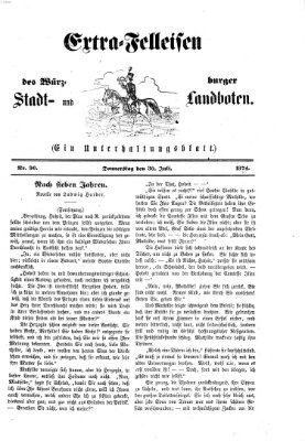 Extra-Felleisen (Würzburger Stadt- und Landbote) Donnerstag 30. Juli 1874