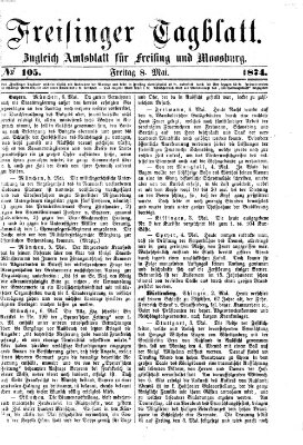 Freisinger Tagblatt (Freisinger Wochenblatt) Freitag 8. Mai 1874