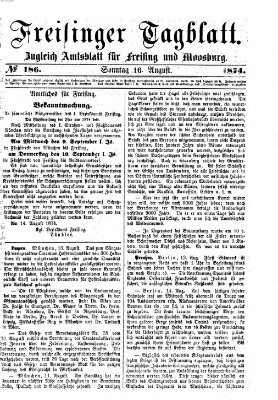 Freisinger Tagblatt (Freisinger Wochenblatt) Sonntag 16. August 1874