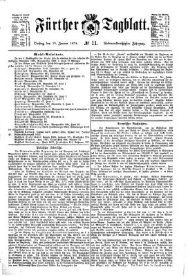 Fürther Tagblatt Dienstag 13. Januar 1874