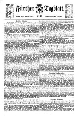 Fürther Tagblatt Freitag 6. Februar 1874