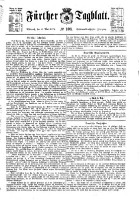 Fürther Tagblatt Mittwoch 6. Mai 1874