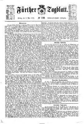 Fürther Tagblatt Freitag 8. Mai 1874