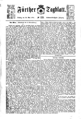 Fürther Tagblatt Dienstag 26. Mai 1874