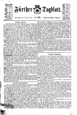 Fürther Tagblatt Donnerstag 9. Juli 1874