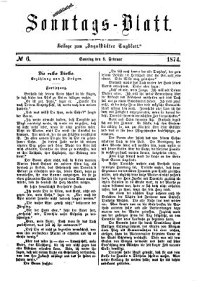 Ingolstädter Tagblatt. Sonntagsblatt (Ingolstädter Tagblatt) Sonntag 8. Februar 1874