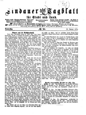 Lindauer Tagblatt für Stadt und Land Donnerstag 29. Januar 1874