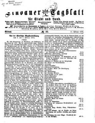 Lindauer Tagblatt für Stadt und Land Mittwoch 11. Februar 1874