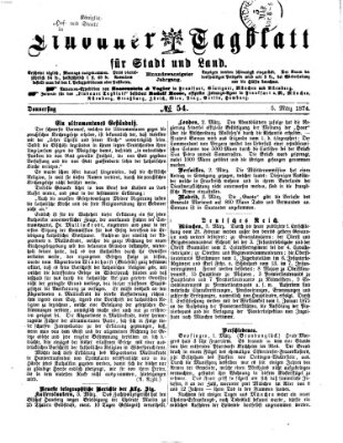 Lindauer Tagblatt für Stadt und Land Donnerstag 5. März 1874