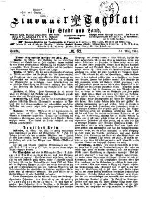 Lindauer Tagblatt für Stadt und Land Samstag 14. März 1874