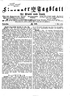 Lindauer Tagblatt für Stadt und Land Donnerstag 7. Mai 1874