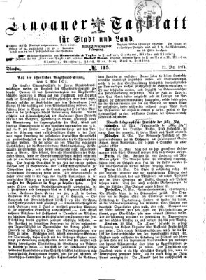 Lindauer Tagblatt für Stadt und Land Dienstag 19. Mai 1874