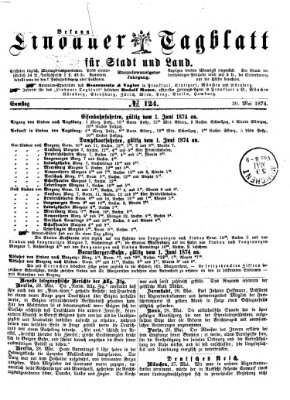 Lindauer Tagblatt für Stadt und Land Samstag 30. Mai 1874