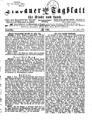 Lindauer Tagblatt für Stadt und Land Donnerstag 11. Juni 1874