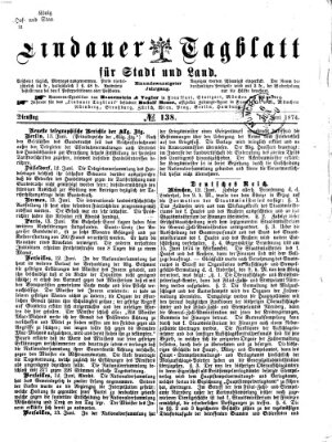 Lindauer Tagblatt für Stadt und Land Dienstag 16. Juni 1874